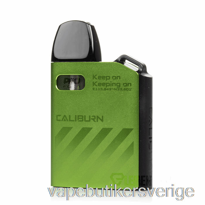 Vape Sverige Uwell Caliburn Ak2 15w Podsystem Dystergrön